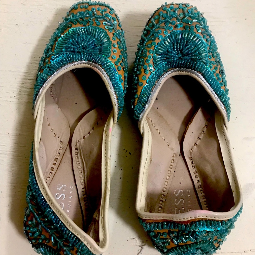 Guess sequin flats